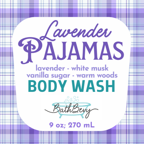 LAVENDER PAJAMAS BODY WASH