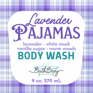 LAVENDER PAJAMAS BODY WASH