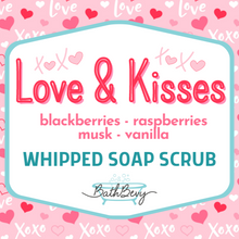 Load image into Gallery viewer, LOVE &amp; KISSES WHIPPED SOAP SCRUB