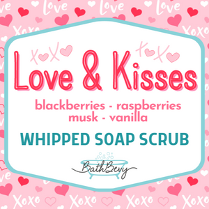 LOVE & KISSES WHIPPED SOAP SCRUB