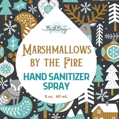 MARSHMALLOWS BY THE FIRE HAND SANITIZER SPRAY