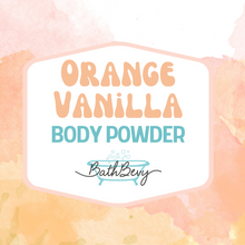 Load image into Gallery viewer, ORANGE VANILLA BODY POWDER