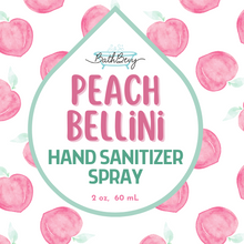 Load image into Gallery viewer, PEACH BELLINI HAND SANITIZER SPRAY