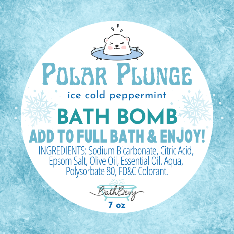 POLAR PLUNGE BATH BOMB