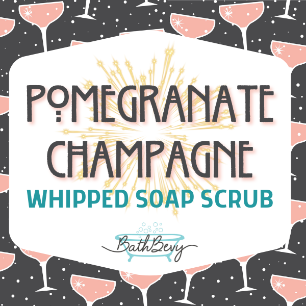 POMEGRANATE CHAMPAGNE WHIPPED SOAP SCRUB