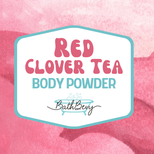 RED CLOVER TEA BODY POWDER