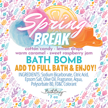 Load image into Gallery viewer, SPRING BREAK BATH BOMB