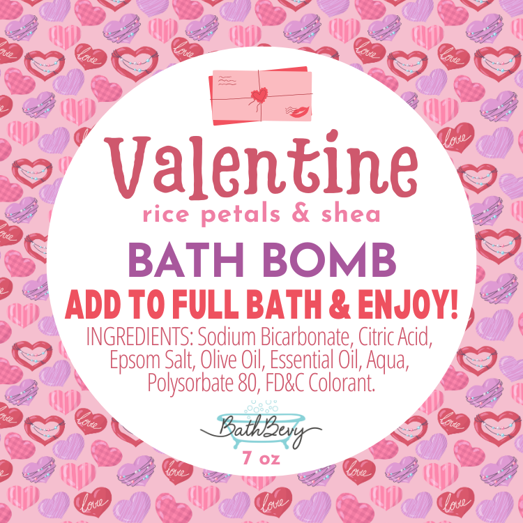 VALENTINE BATH BOMB