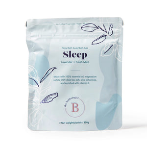 SLEEP FIZZY BATH SOAK single