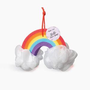 RAINBOW BATH POUF & SPONGE