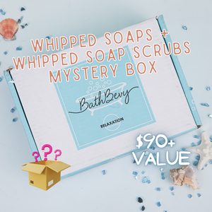 WHIPPED SOAPS + WHIPPED SOAP SCRUBS MYSTERY BOX
