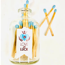 Load image into Gallery viewer, LOVE AND LUCK MATCHES IN BOTTLE