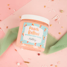 Load image into Gallery viewer, PEACH BELLINI WHIPPED SOAP SCRUB