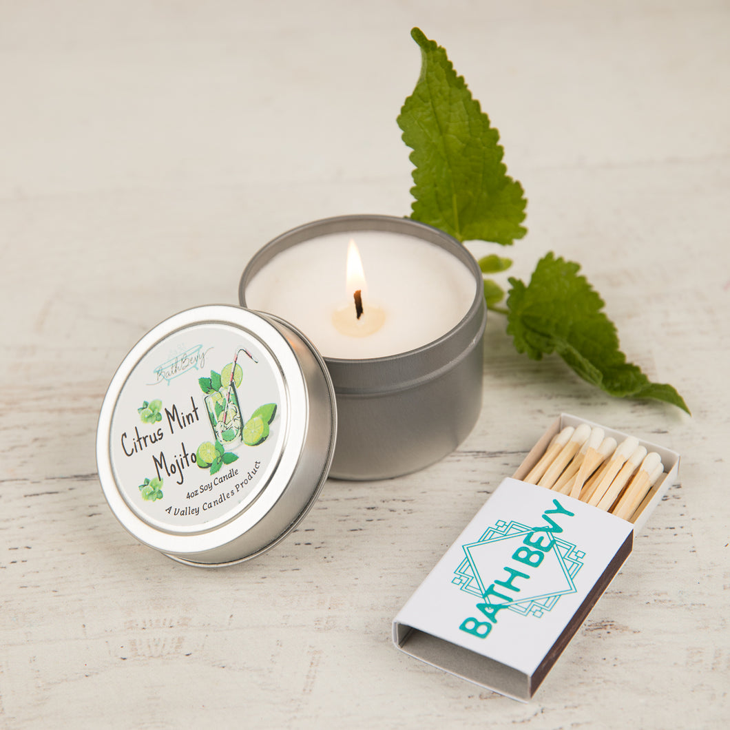 CITRUS MINT MOJITO SOY CANDLE