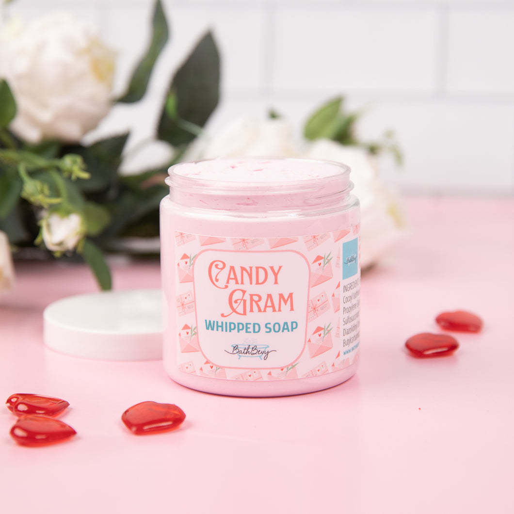 CANDY GRAM WHIPPED SOAP