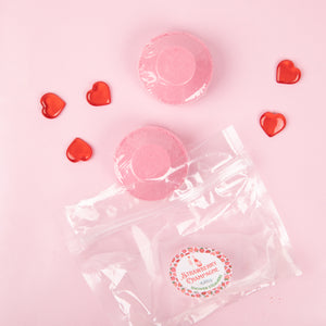 STRAWBERRY CHAMPAGNE SHOWER STEAMERS (SET OF 2)