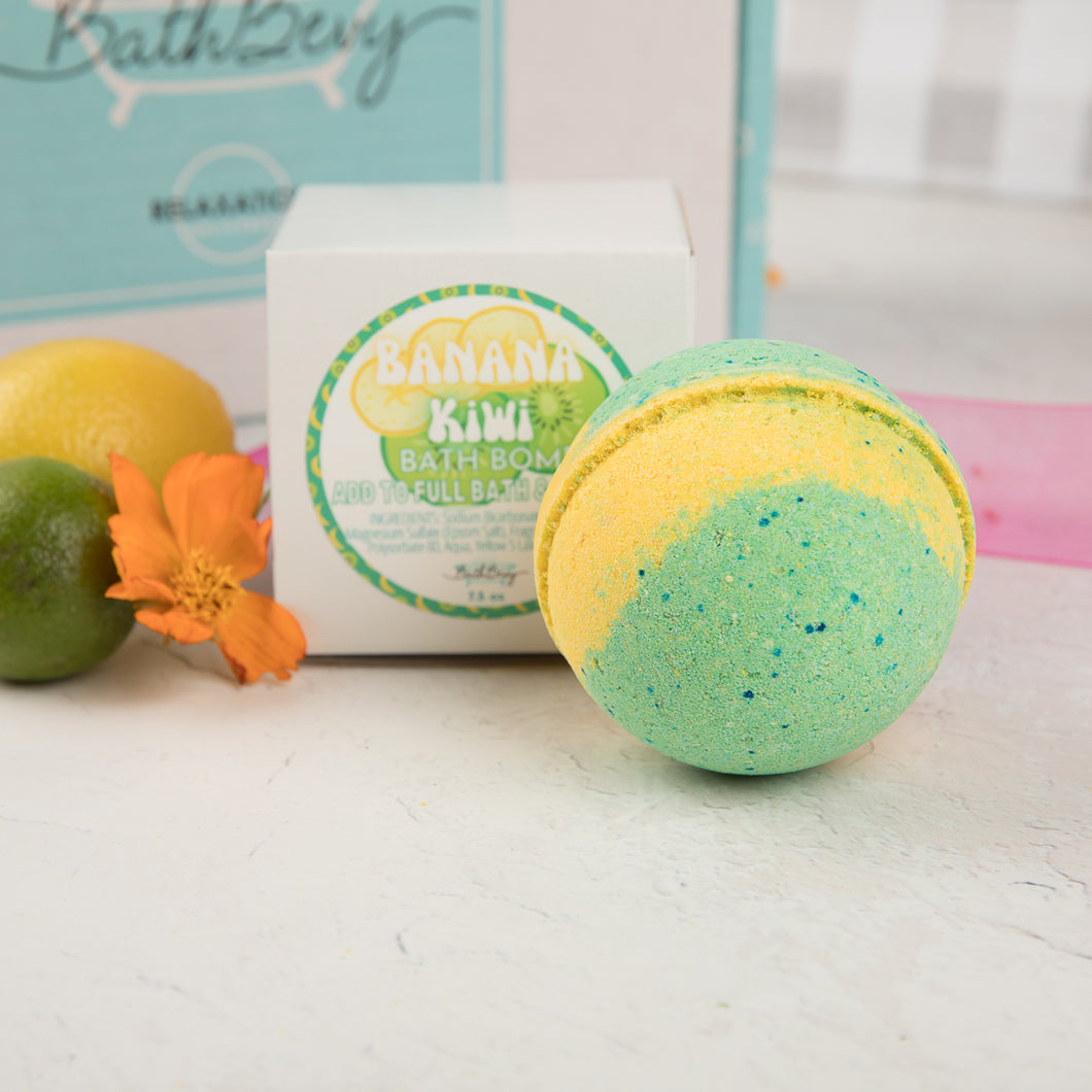 BANANA KIWI BATH BOMB