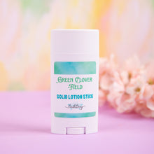 Load image into Gallery viewer, GREEN CLOVER FIELD SOLID LOTION STICK