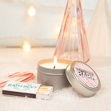 Load image into Gallery viewer, PEPPERMINT BARK SOY CANDLE