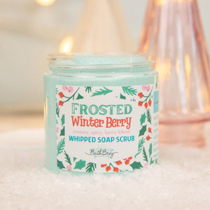 FROSTED WINTER BERRY WHIPPED SOAP SCRUB