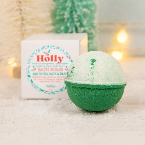 HOLLY BATH BOMB