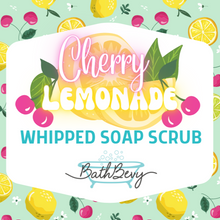 Load image into Gallery viewer, CHERRY LEMONADE WHIPPED SOAP SCRUB