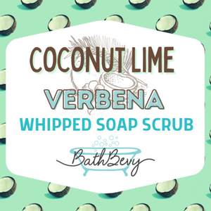 COCONUT LIME VERBENA WHIPPED SOAP SCRUB