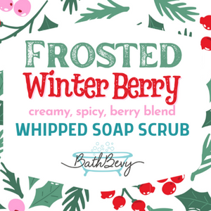 FROSTED WINTER BERRY WHIPPED SOAP SCRUB