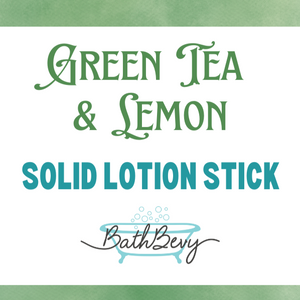 GREEN TEA & LEMON SOLID LOTION STICK