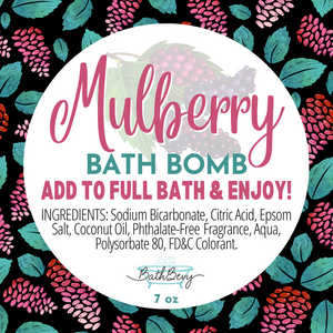 MULBERRY BATH BOMB