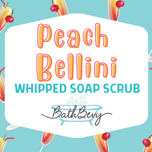 PEACH BELLINI WHIPPED SOAP SCRUB