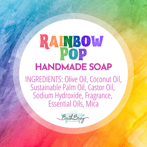 RAINBOW POPSICLE SOAP BAR
