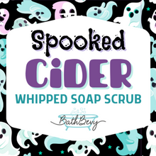 Load image into Gallery viewer, SPOOKED CIDER WHIPPED SOAP SCRUB