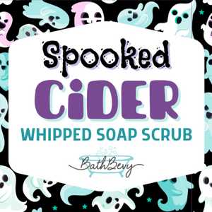 SPOOKED CIDER WHIPPED SOAP SCRUB