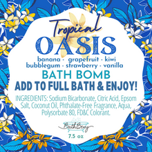Load image into Gallery viewer, TROPICAL OASIS BATH BOMB