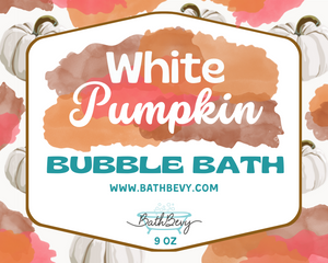 WHITE PUMPKIN BUBBLE BATH