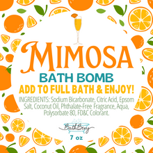 Load image into Gallery viewer, MIMOSA BATH BOMB